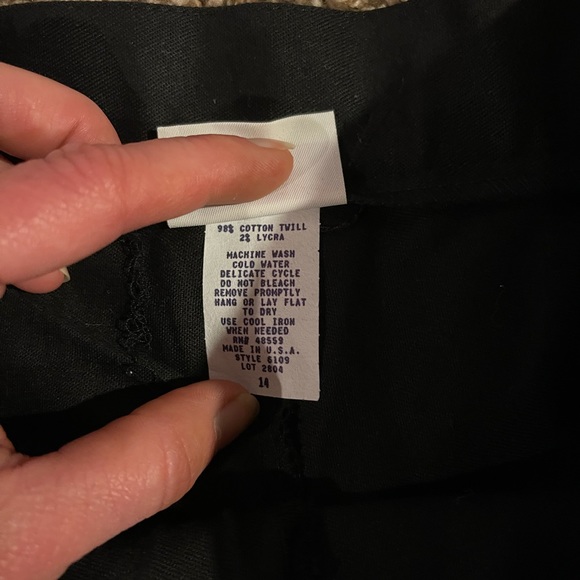 Vintage Huntington Ridge Stirrup Pants, Size 14 - Picture 4 of 4